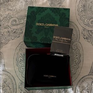 Dolce & Gabbana Women’s Gift Set in Green and Black with Gold Accents
